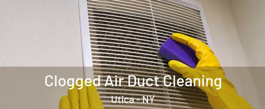  Clogged Air Duct Cleaning Utica - NY
