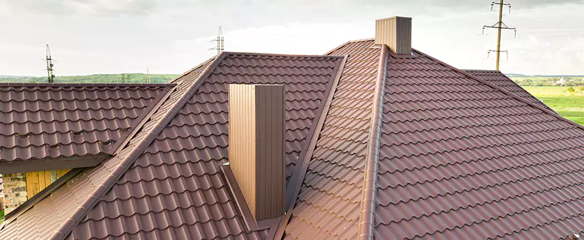 Residential Chimney Flashing Restoration in Utica, NY