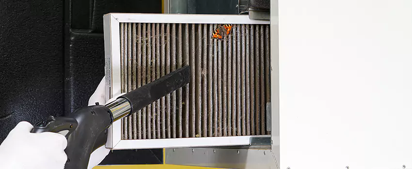 Clogged Air Duct Cleaning Process in Utica, NY