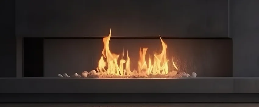B-Vent Gas Fireplace Installation in Utica, NY