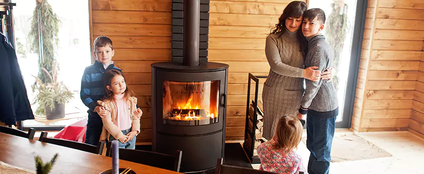 Morso Cast Iron Fireplace Insert Installation in Utica, New York