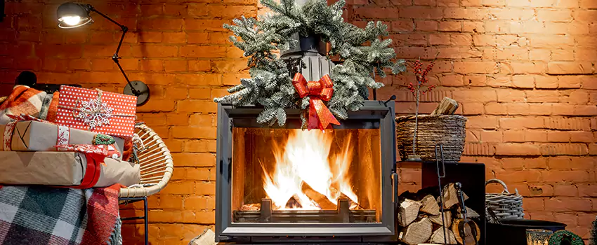 Travis Industries Linear Gas Fireplace Installation in Utica, New York