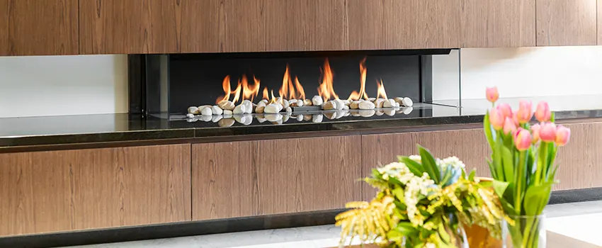 Double-height Fireplace Design Refurbishment in Utica, New York