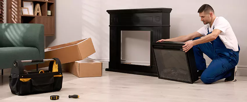 Old Rusted Metal Fireplace Repair And Replacement in Utica, NY