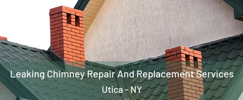  Leaking Chimney Repair And Replacement Services Utica - NY
